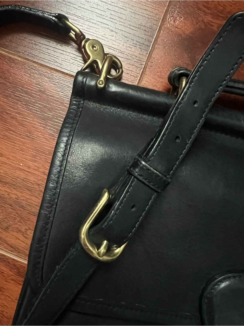 Coach J13-9927 Willis Satchel Crossbody Shoulder Purse Black - Picture 4 of 9